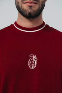 CAMISETA BLOW UP Cotton T-Shirt Red