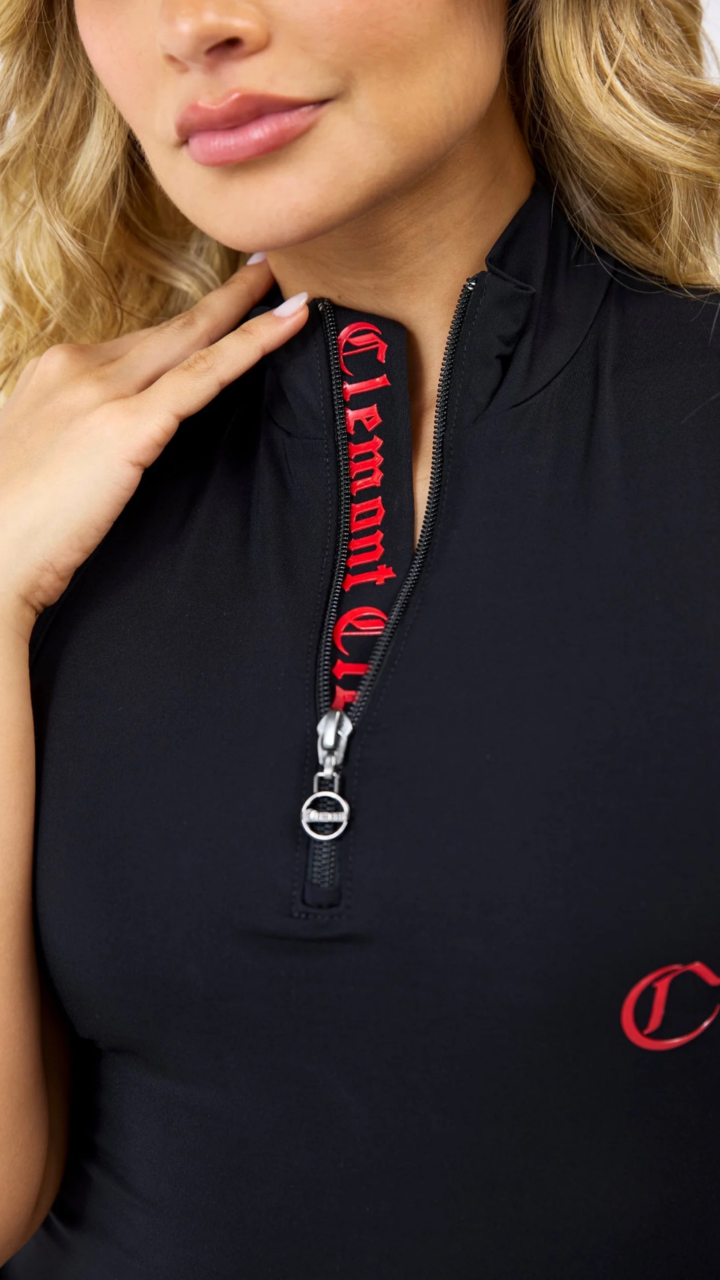 CROP TOP CLEMONT NEMESI NEGRO