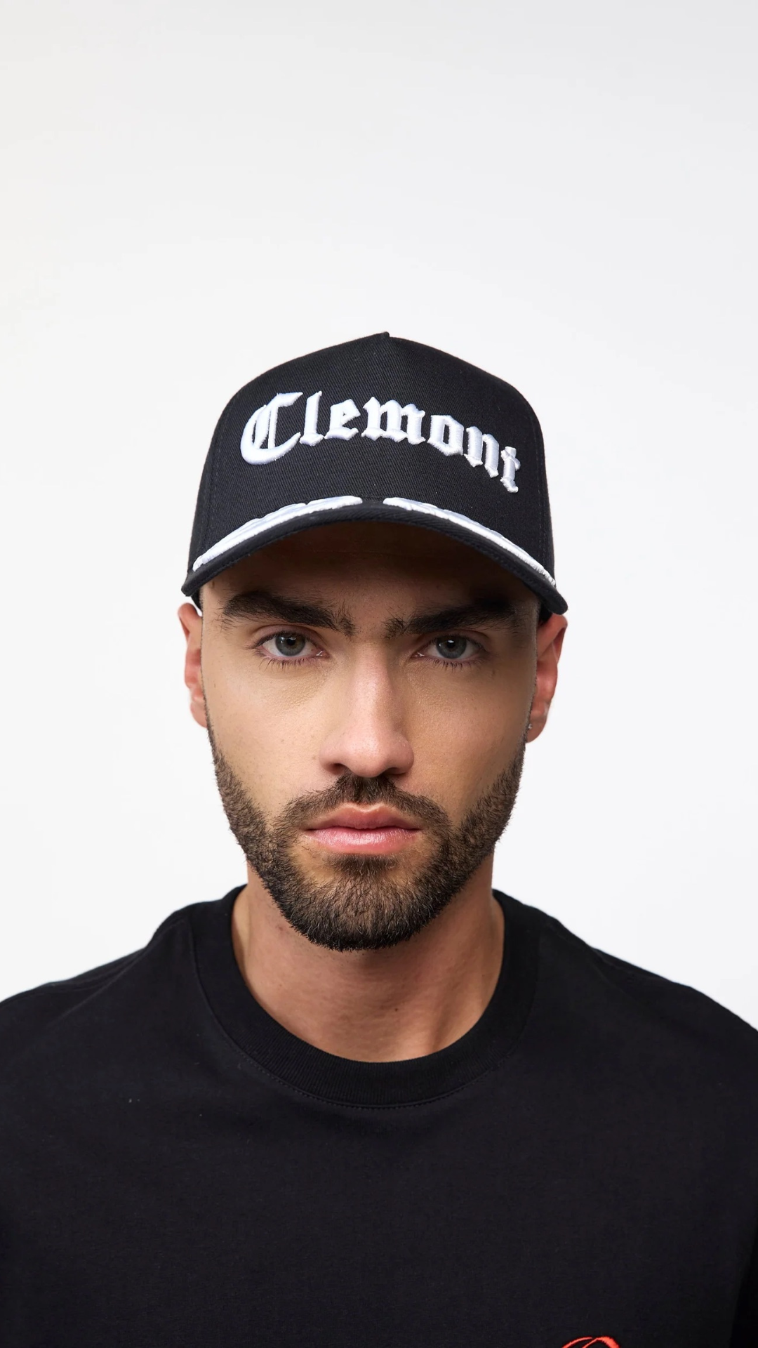 GORRA CLEMONT AMICIZIA NEGRO/BLANCO