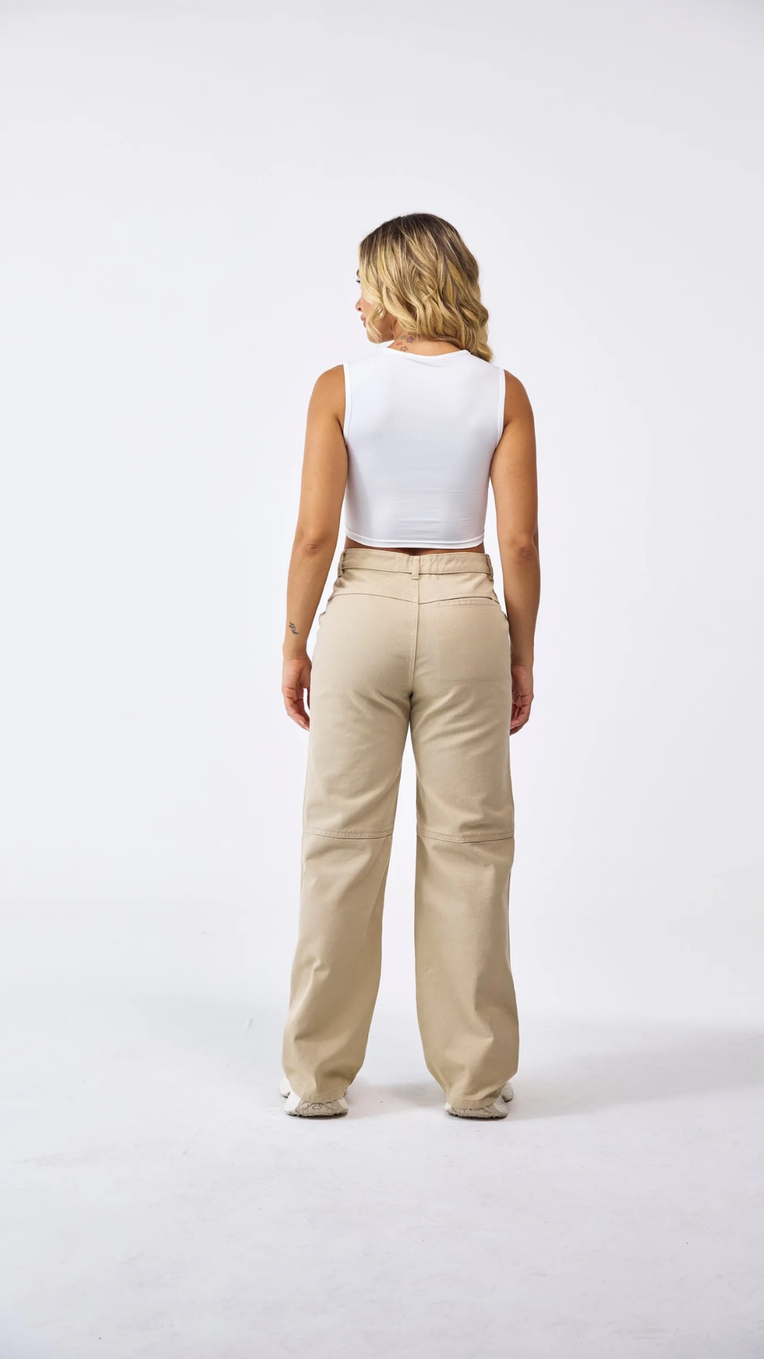 CROP TOP LIBERAZIONE BLANCO