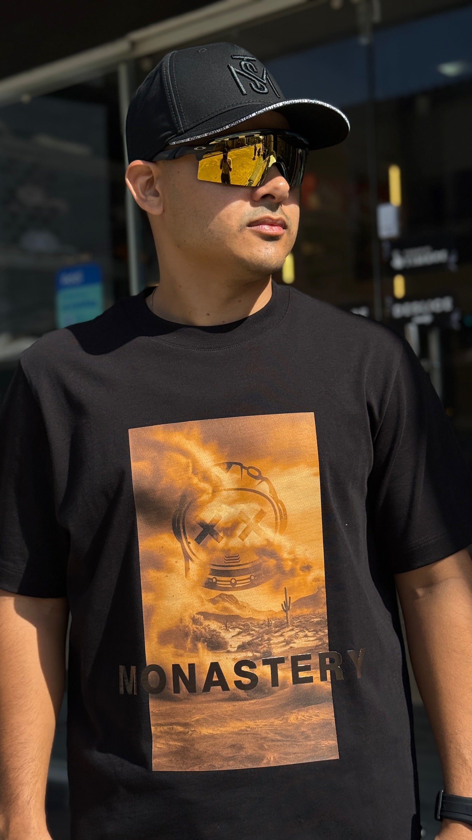 CAMISETA NEXXUS MONASTERY BLACK