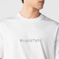 CAMISETA MONASTERY ECLIPSAR T-SHIRT MEN WHITE S/CH