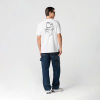 CAMISETA MONASTERY ECLIPSAR T-SHIRT MEN WHITE S/CH