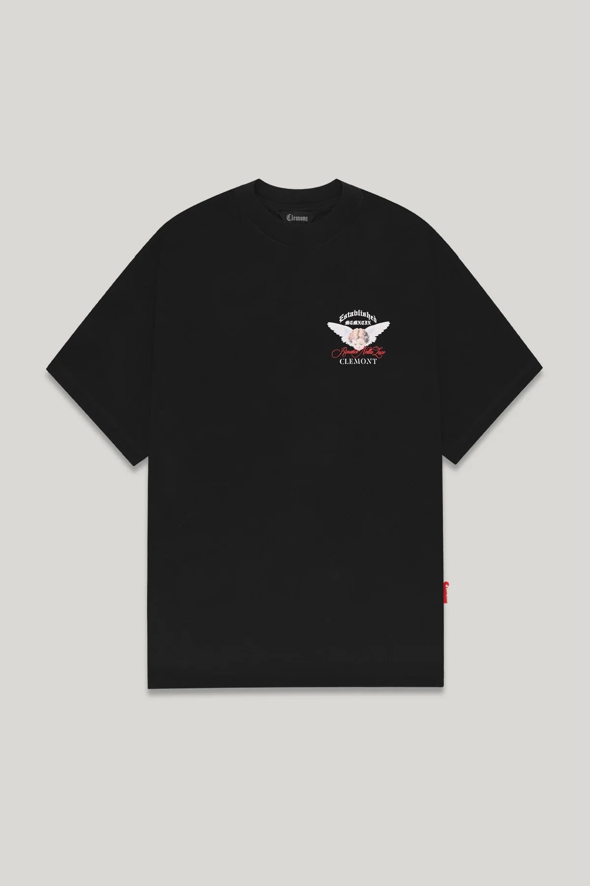 CAMISETA CLEMONT OVERSIZED HOMBRE ECCELLENZA BLACK