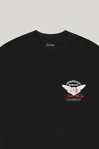 CAMISETA CLEMONT OVERSIZED HOMBRE ECCELLENZA BLACK