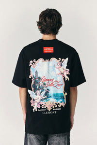 CAMISETA CLEMONT OVERSIZED HOMBRE ECCELLENZA BLACK
