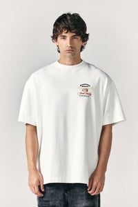 CAMISETA CLEMONT OVERSIZED HOMBRE ECCELLENZA CREM