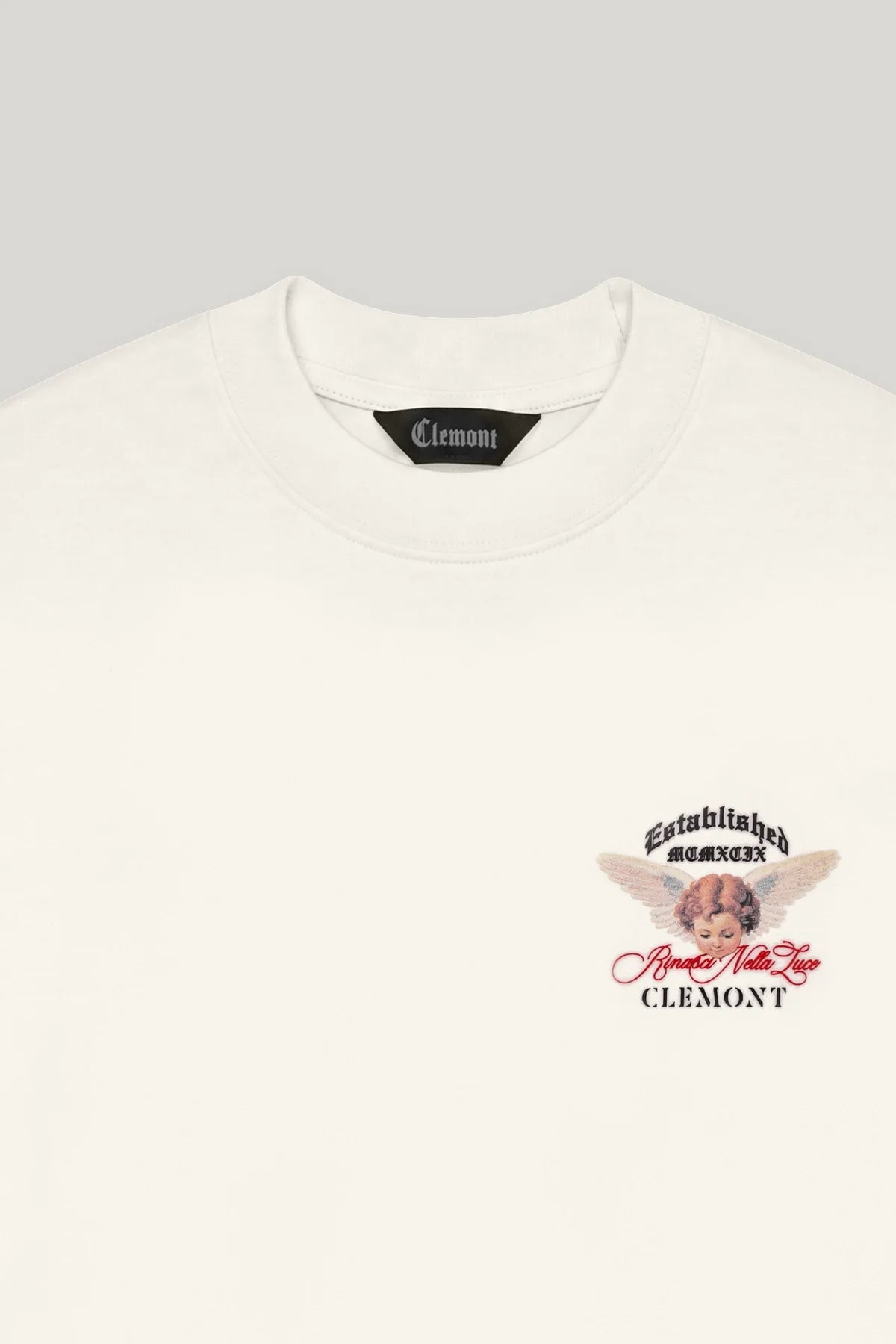 CAMISETA CLEMONT OVERSIZED HOMBRE ECCELLENZA CREM