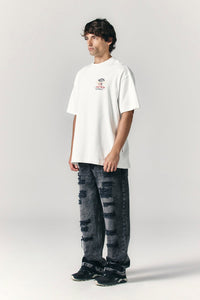 CAMISETA CLEMONT OVERSIZED HOMBRE ECCELLENZA CREM