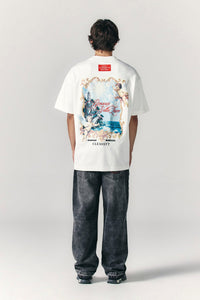 CAMISETA CLEMONT OVERSIZED HOMBRE ECCELLENZA CREM