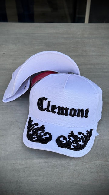 GORRA CLEMONT AMICIZIA BLANCO/NEGRO