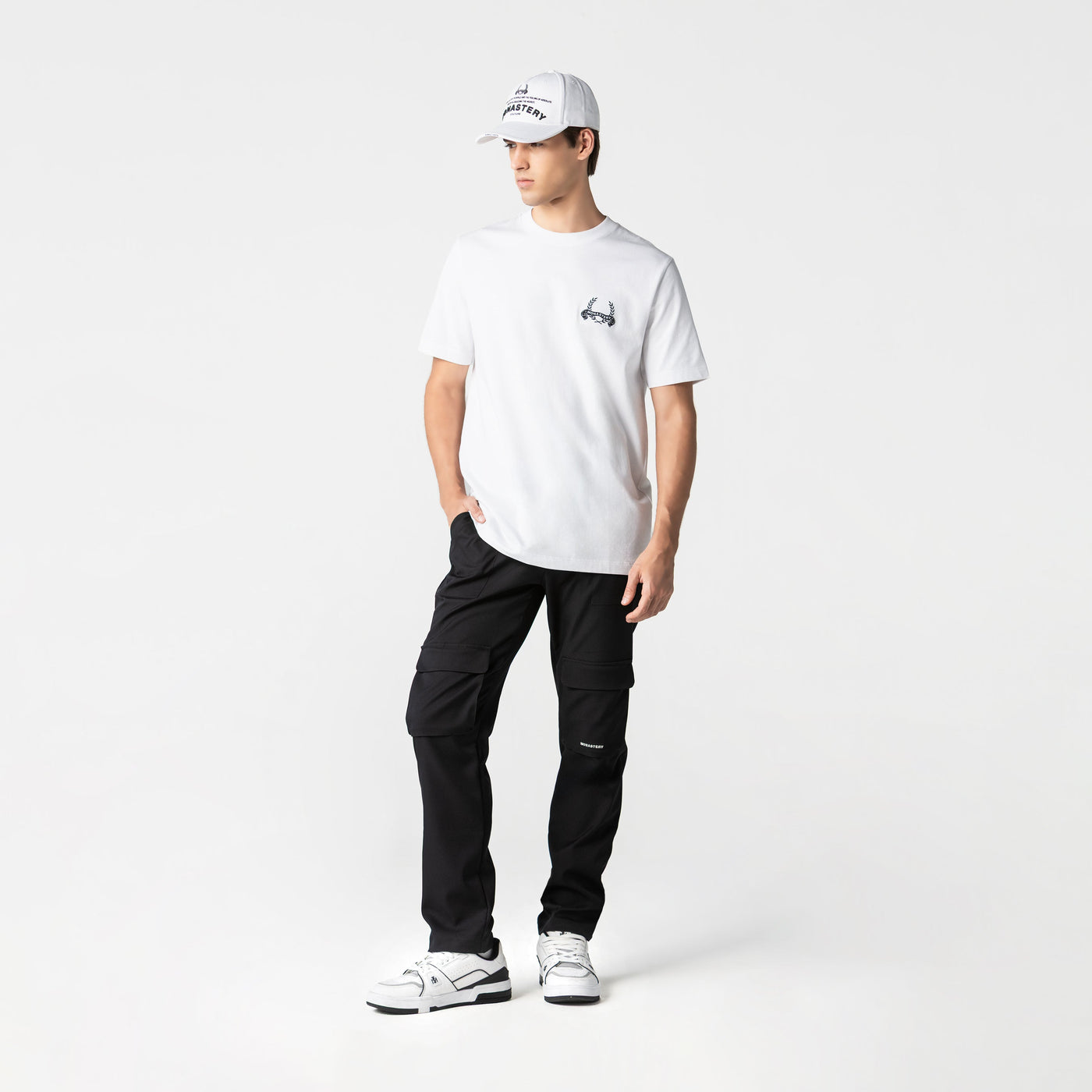 GASHER T-SHIRT MEN WHITE