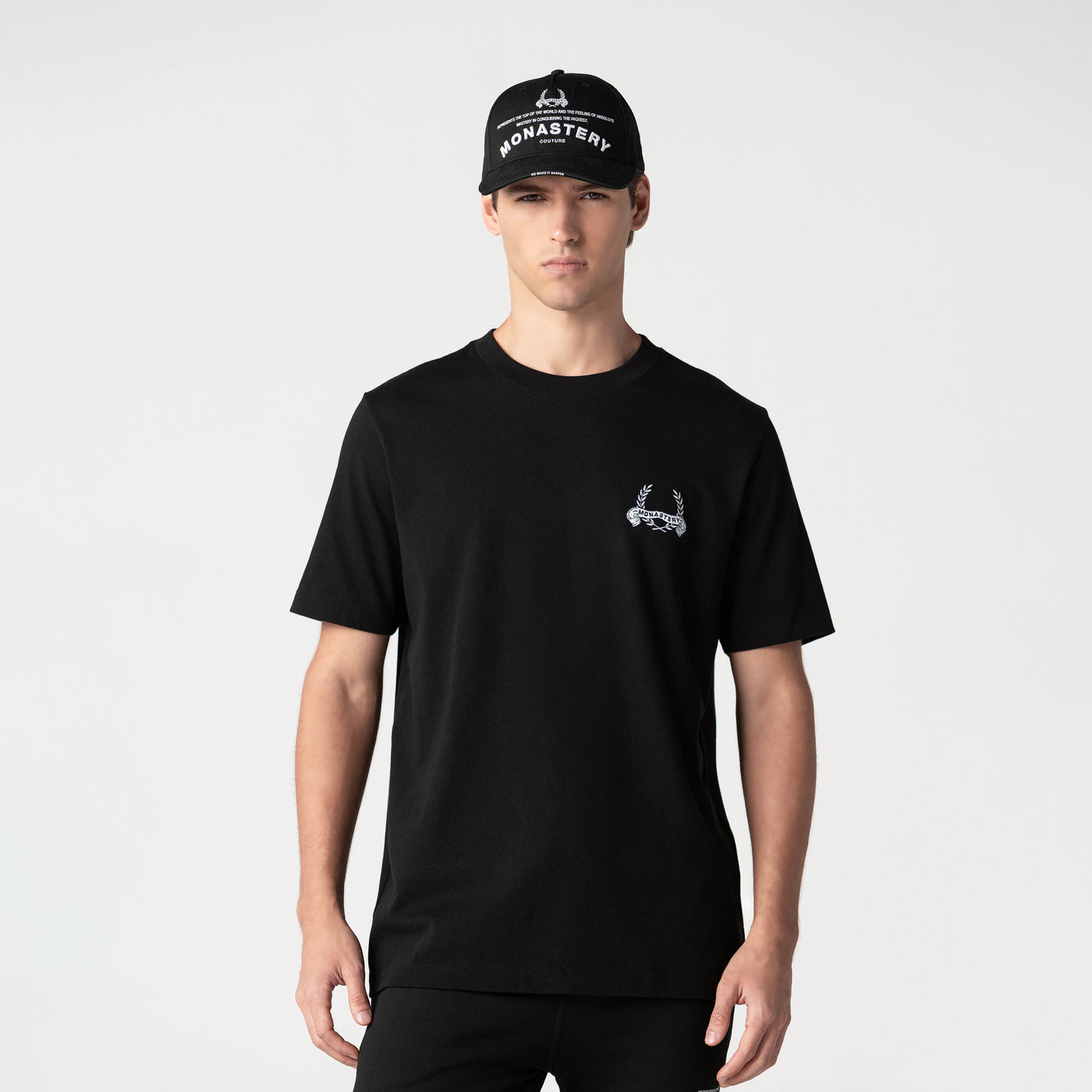 GASHER T-SHIRT MEN BLACK