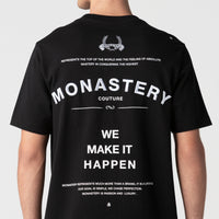 GASHER T-SHIRT MEN BLACK