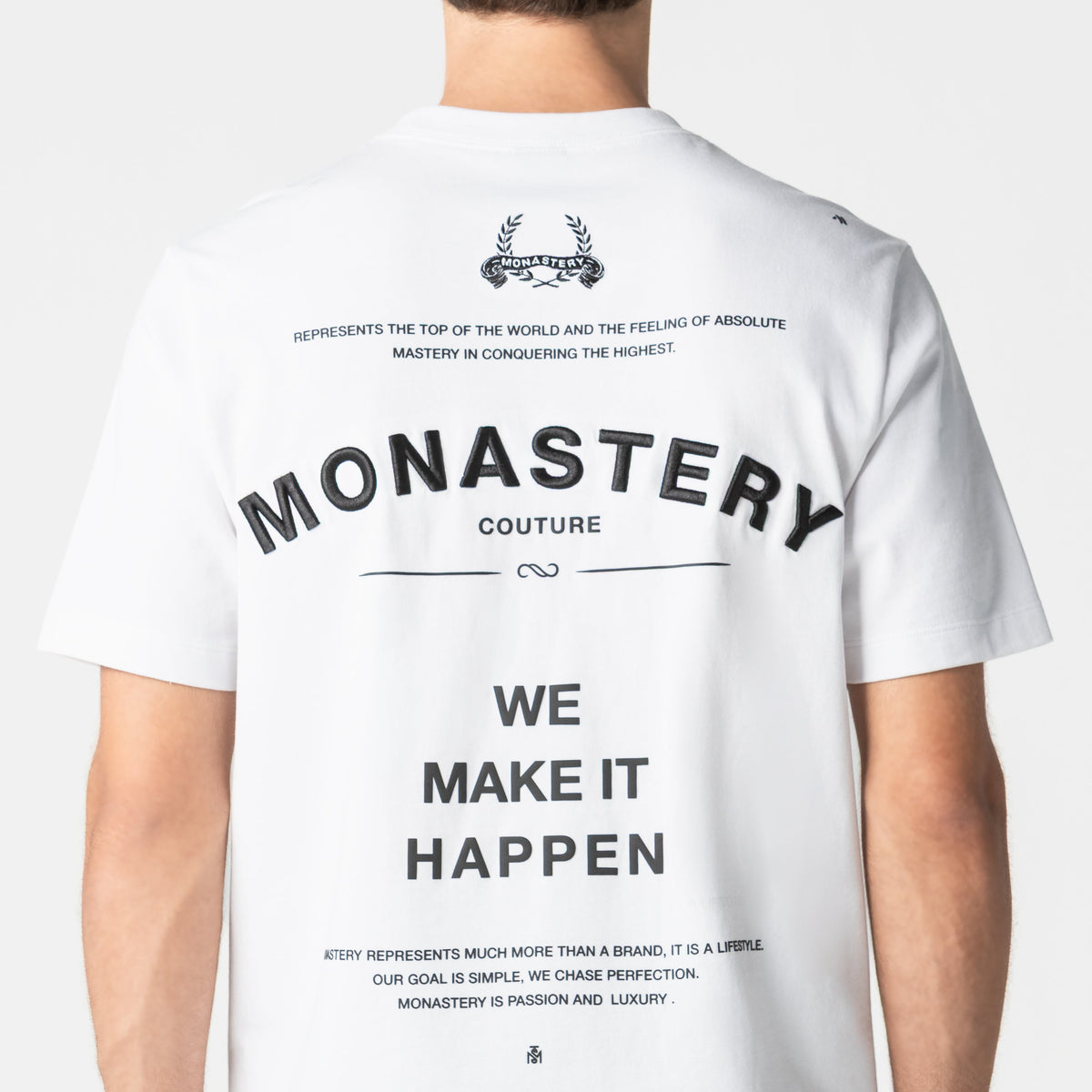 GASHER T-SHIRT MEN WHITE