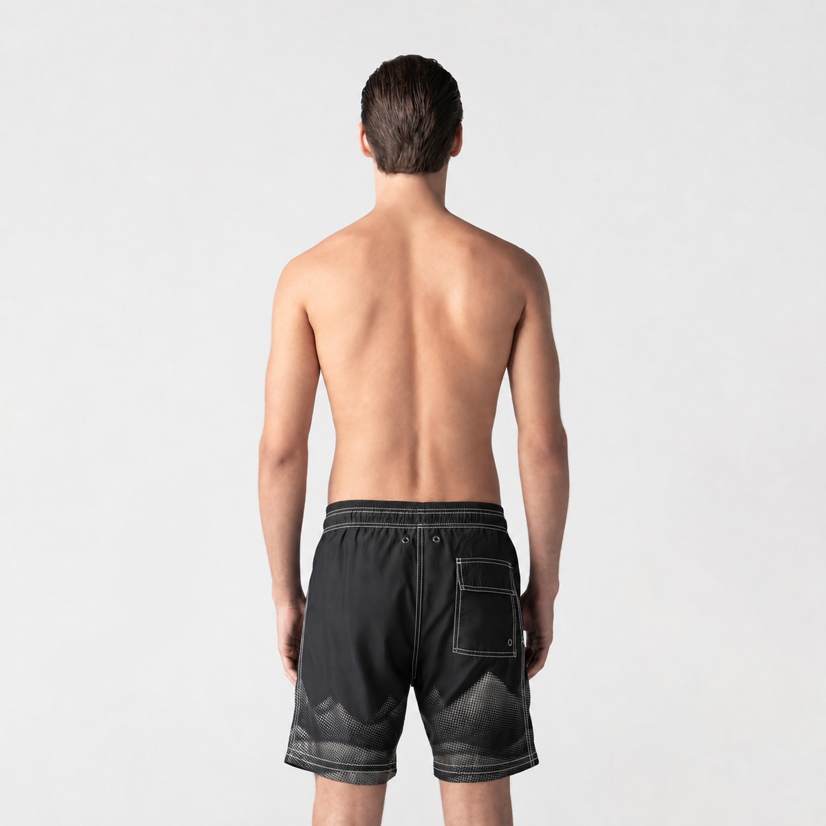 PANTALONETA MONASTERY GINN SWIM SHORT MEN BLACK