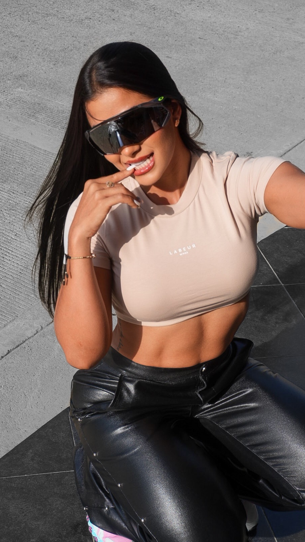 CROP TOP WMNS LAUREN MOCCA