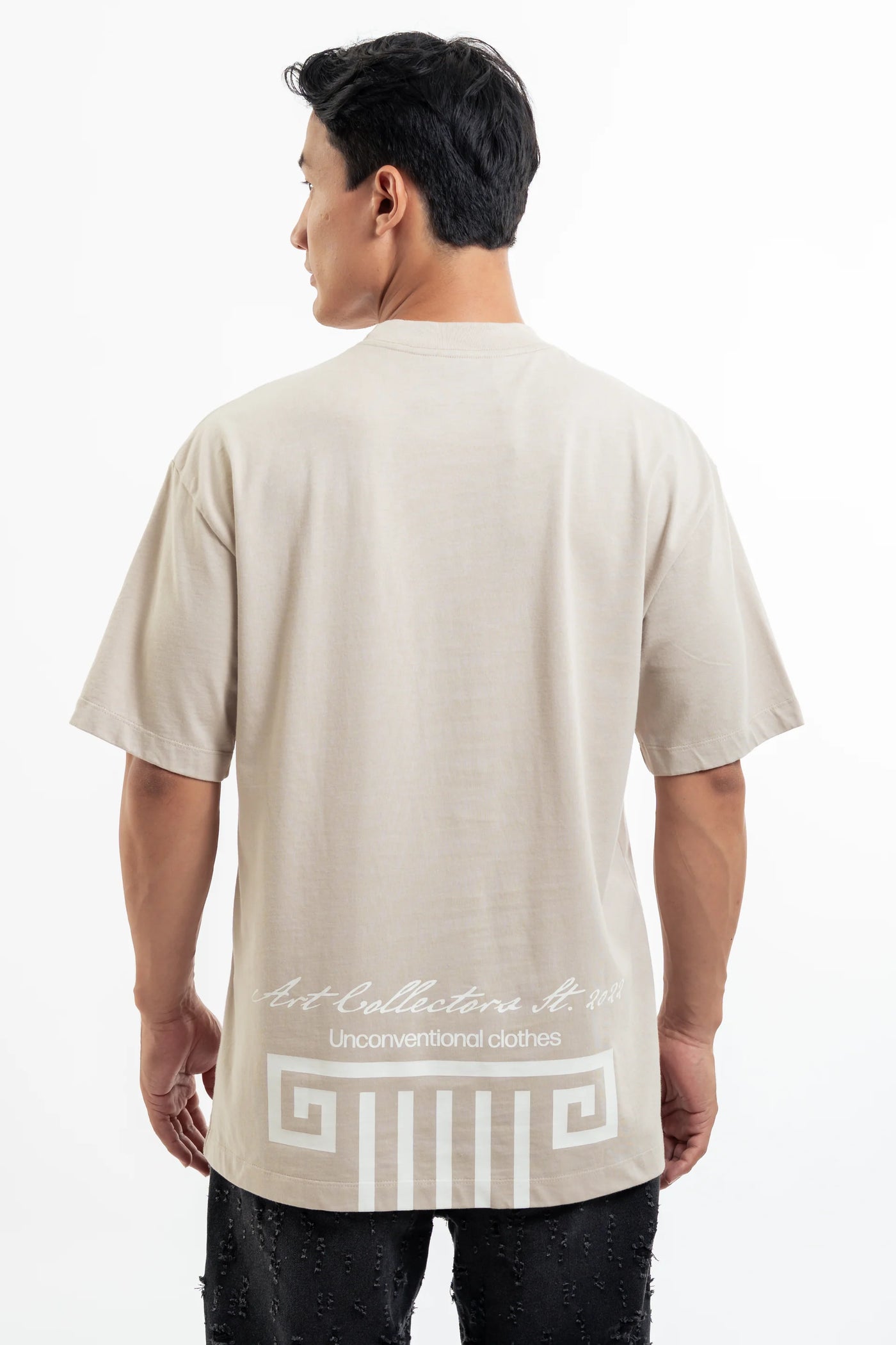 CAMISETA COLUMN SAND ARTDIST CREMA