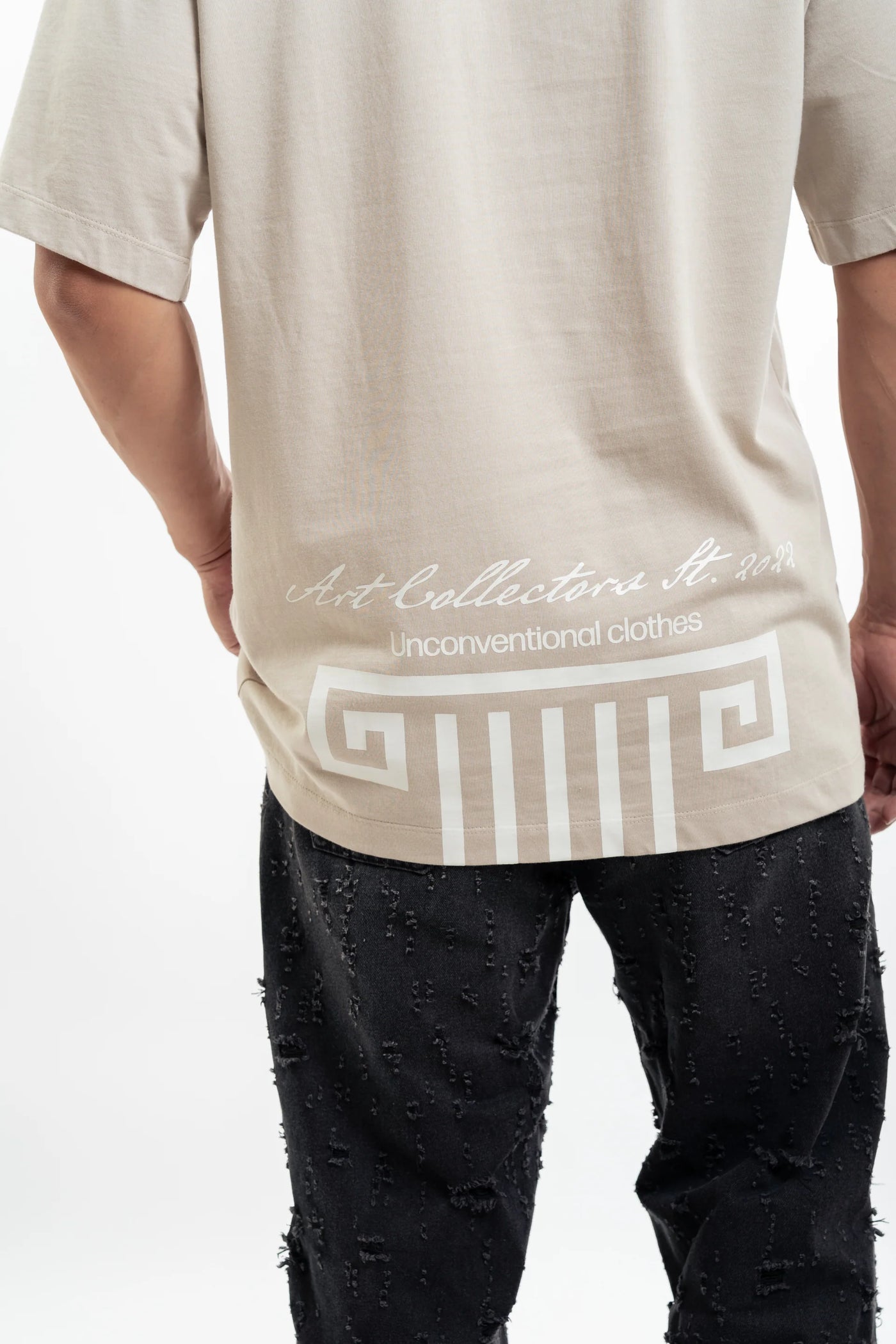 CAMISETA COLUMN SAND ARTDIST CREMA