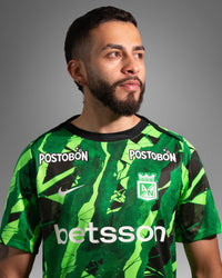 CAMISETA ATLÉTICO NACIONAL CALENTAMIENTO VERDE