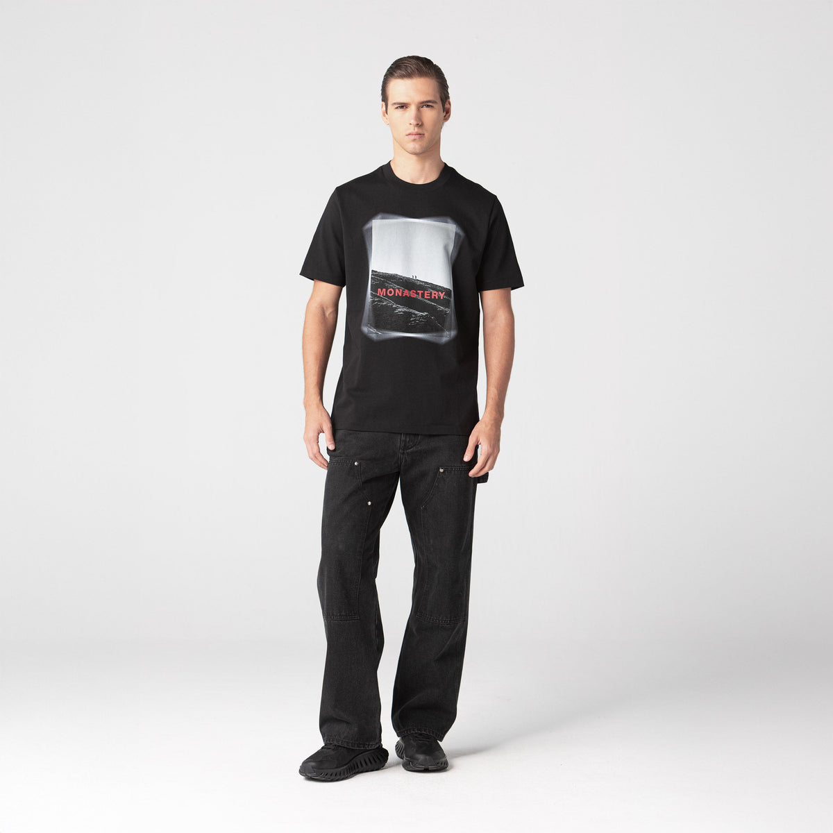 CAMISETA MONASTERY GYALTHA T-SHIRT MEN BLACK