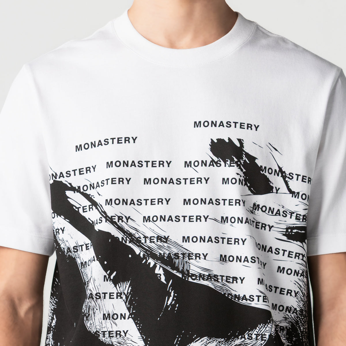 CAMISETA MONASTERY LOFTER T-SHIRT MEN WHITE