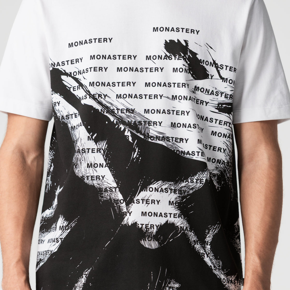 CAMISETA MONASTERY LOFTER T-SHIRT MEN WHITE