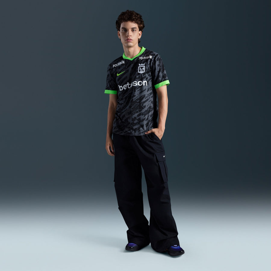 CAMISETA ATLÉTICO NACIONAL TERCER KIT 26 NEGRO