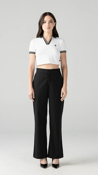 CROP TOP POLO MONASTERY ELENTH BLANCO