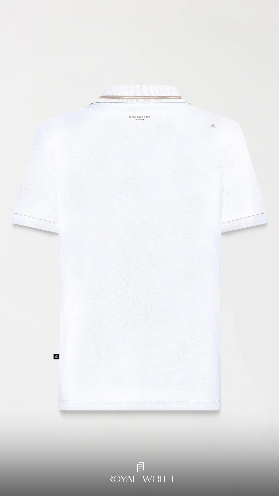 CAMISETA KORION POLO MONASTERY WHITE