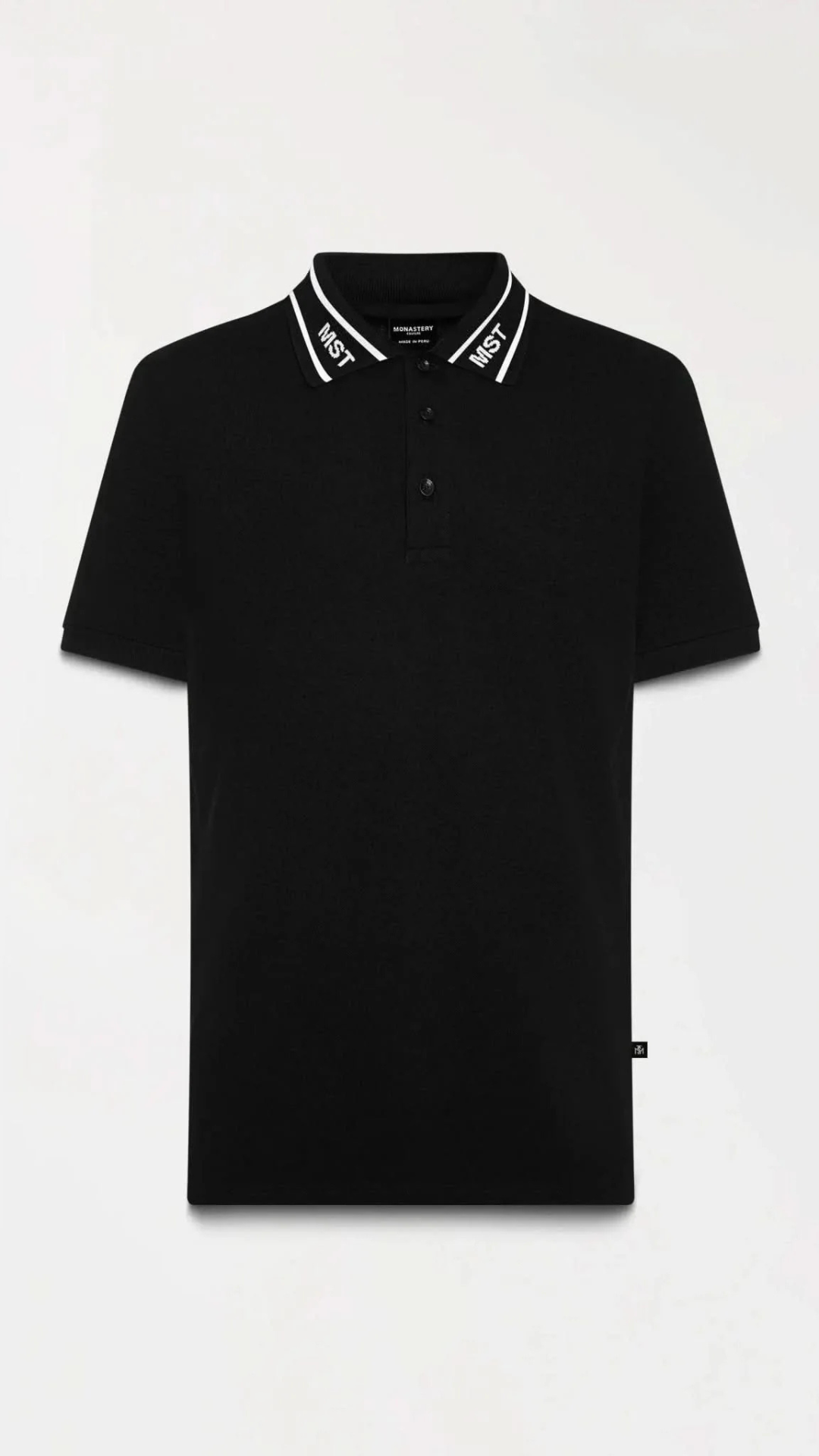 CAMISETA MONASTERY APALUSA POLO BLACK