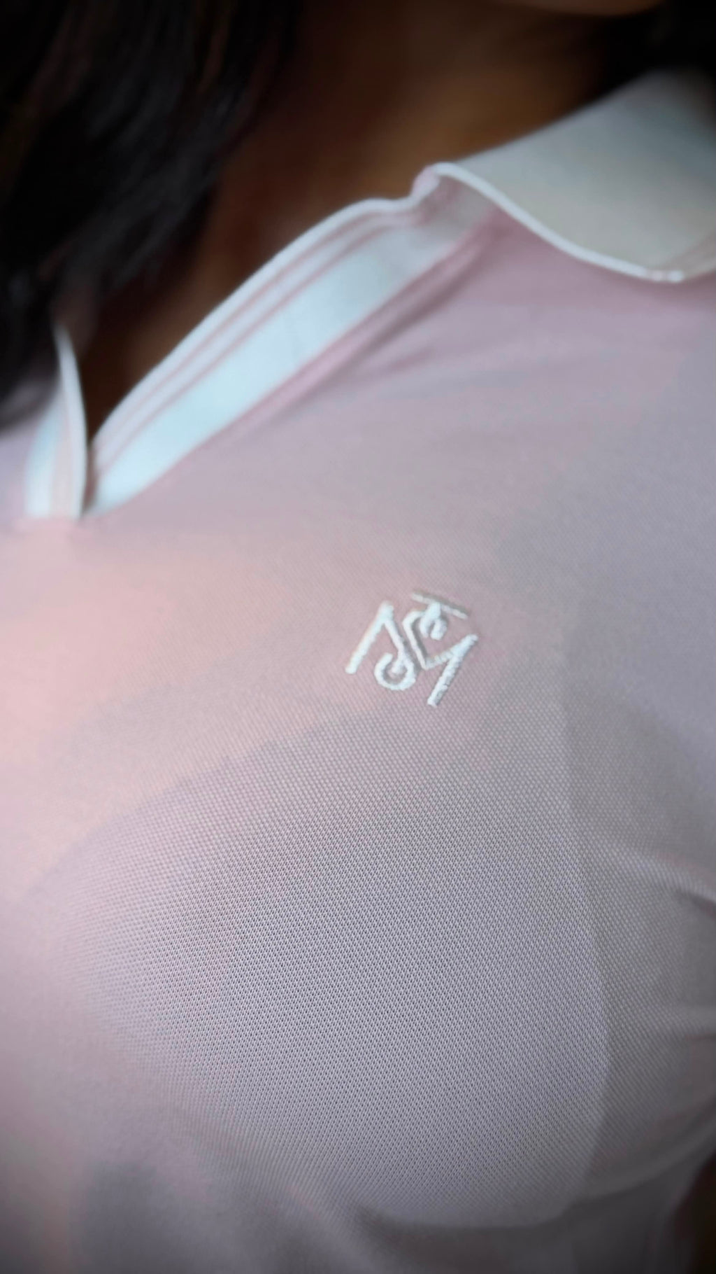 CROP TOP POLO MONASTERY ELENTH ROSE