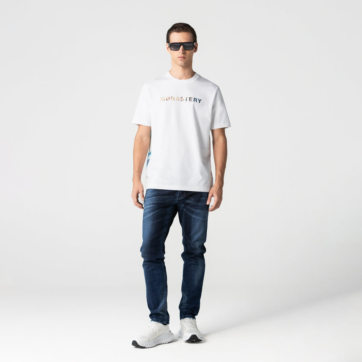 PIOLETT T-SHIRT MEN WHITE