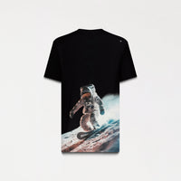 PIOLETT T-SHIRT MEN BLACK