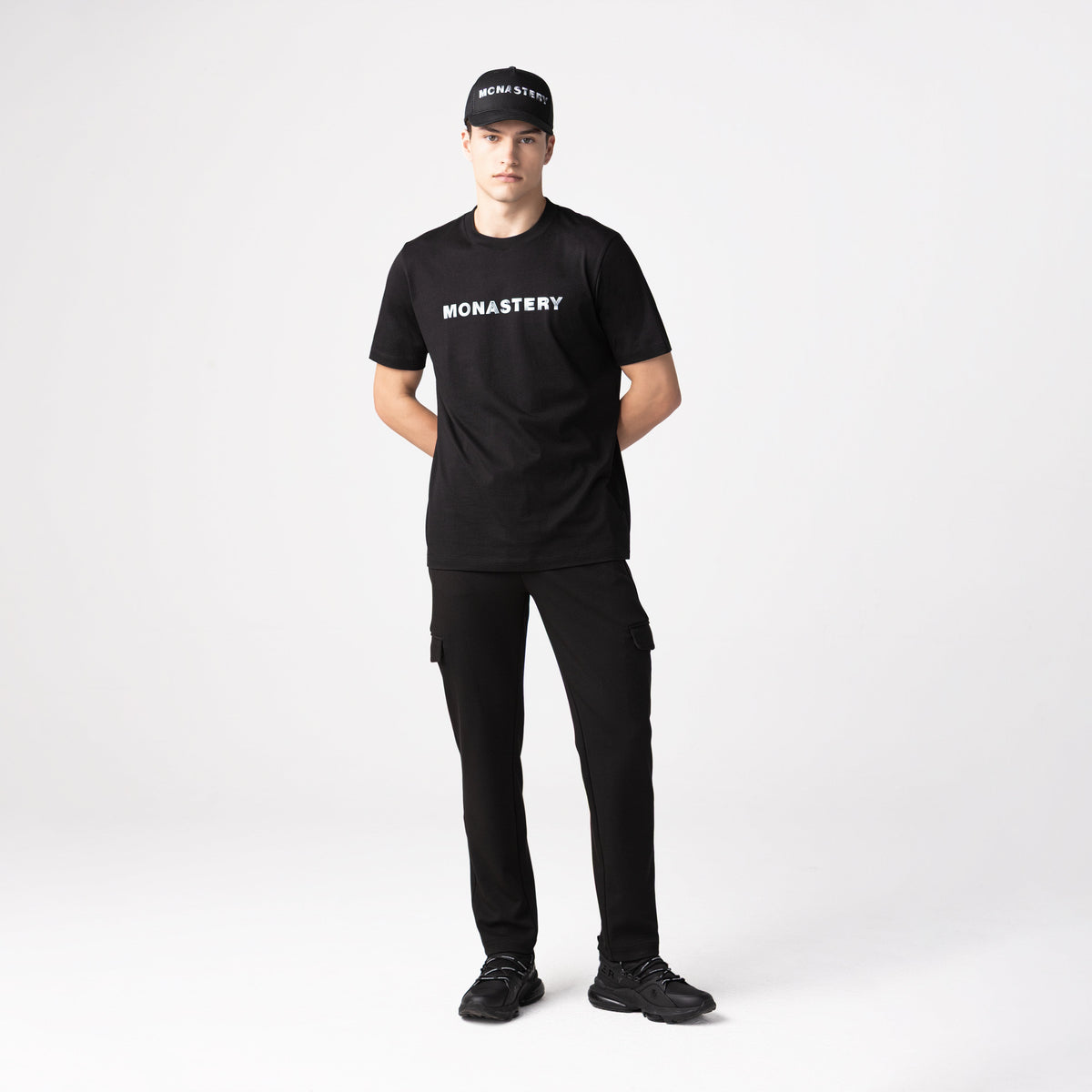 Camiseta Monastery Silicea Negra