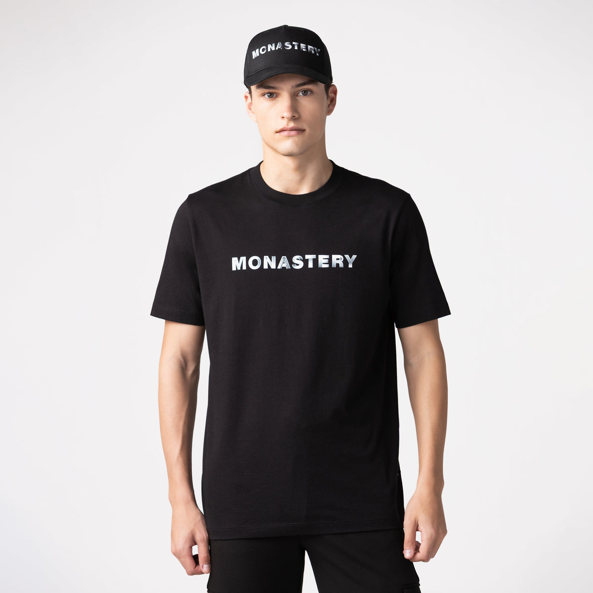 MONASTERY SILICEA T-SHIRT MEN BLACK