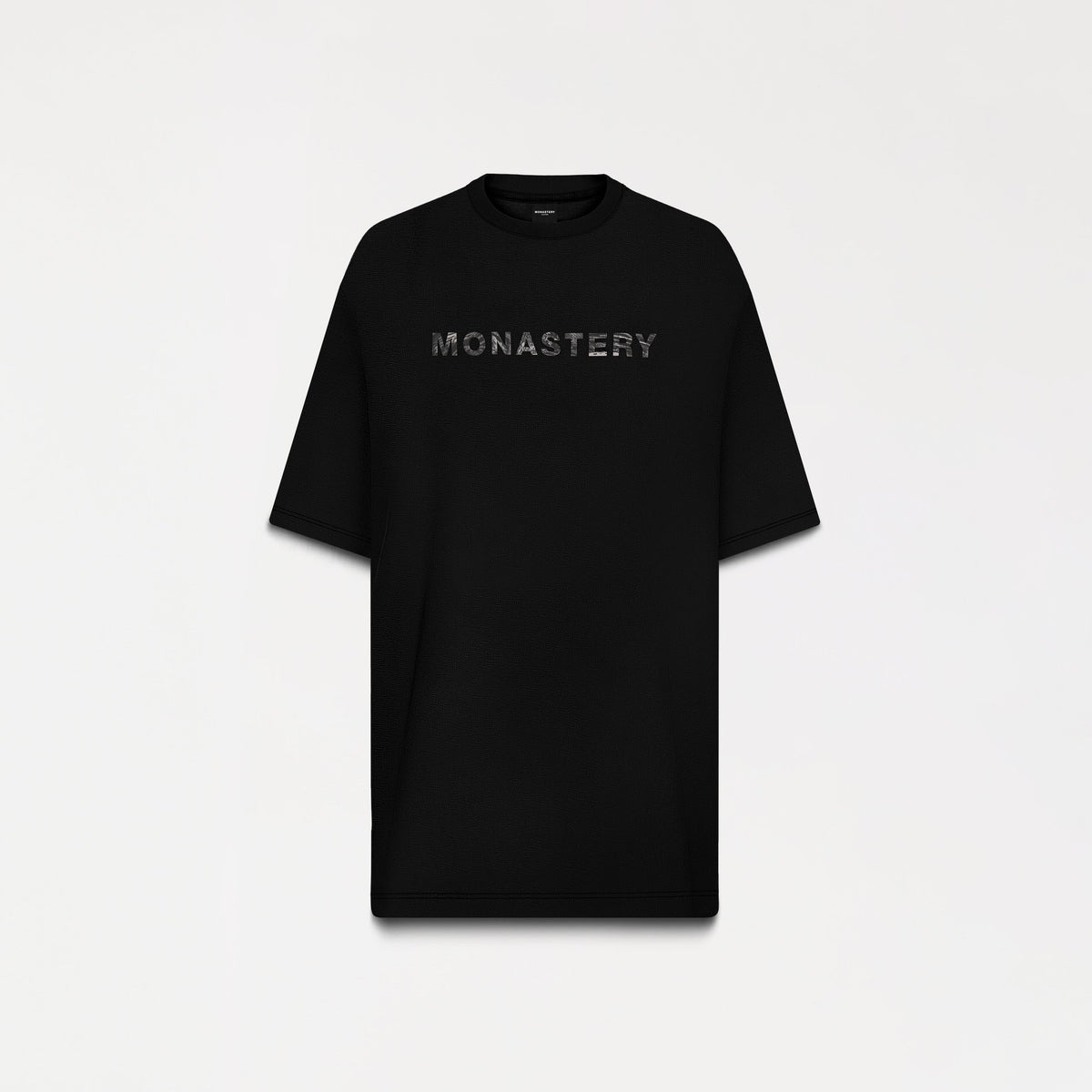 Camiseta Monastery Sommet Oversized Negra