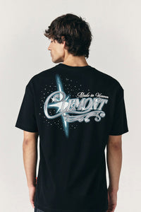 CAMISETA CLEMONT HOMBRE SAPIENZA BLACK