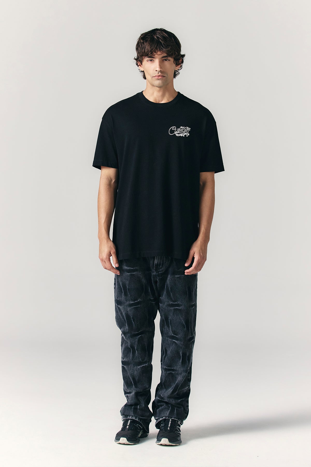 CAMISETA CLEMONT HOMBRE SAPIENZA BLACK