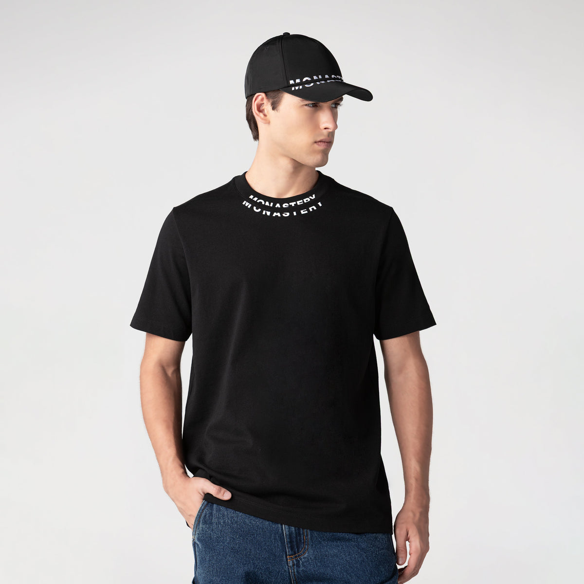 MONASTERY TARA T-SHIRT MEN BLACK