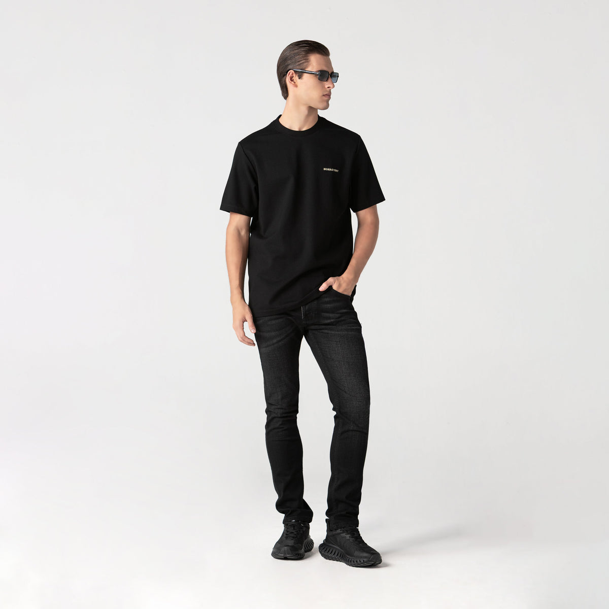 CAMISETA MONASTERY TRIUMPH T-SHIRT MEN BLACK