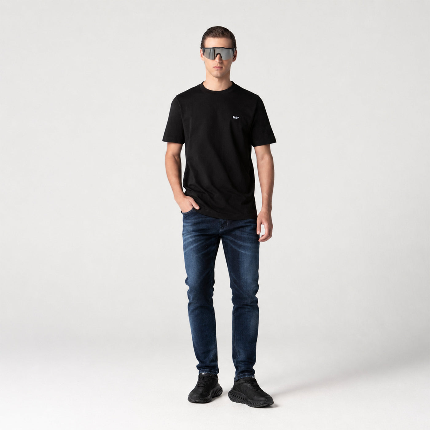 VANTA T-SHIRT BASIC MEN BLACK