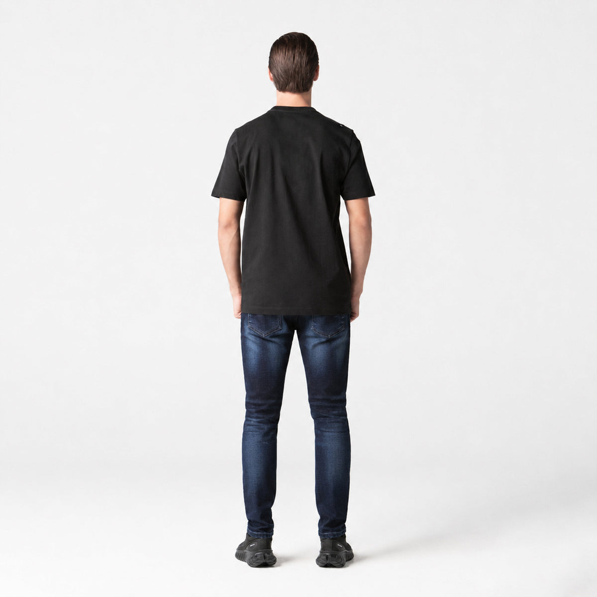 VANTA T-SHIRT BASIC MEN BLACK