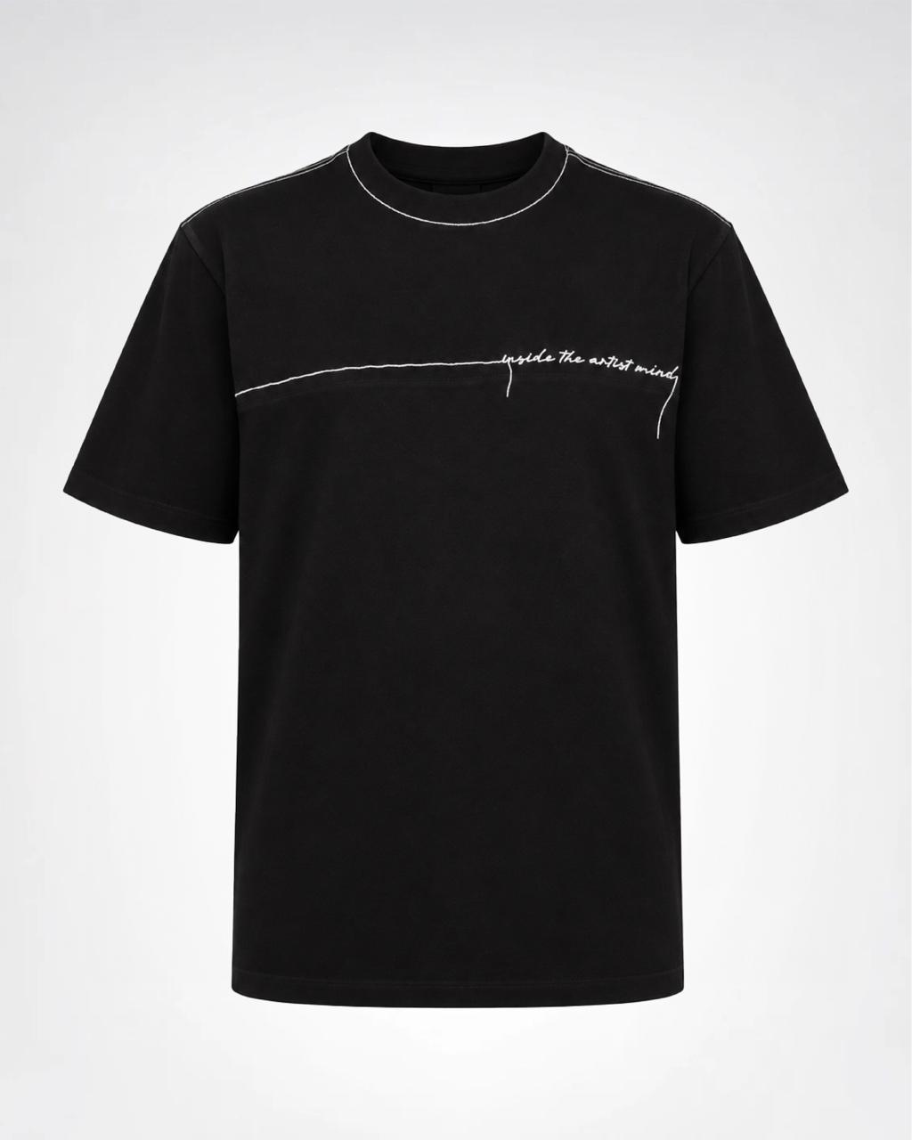Stroke Black T-Shirt | Studio Pieces Collection | Artdist