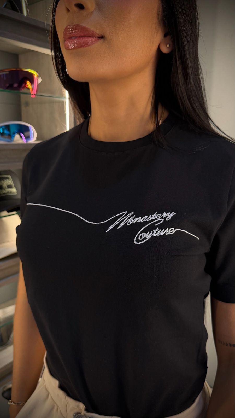 CAMISETA MONASTERY AILSA BLACK