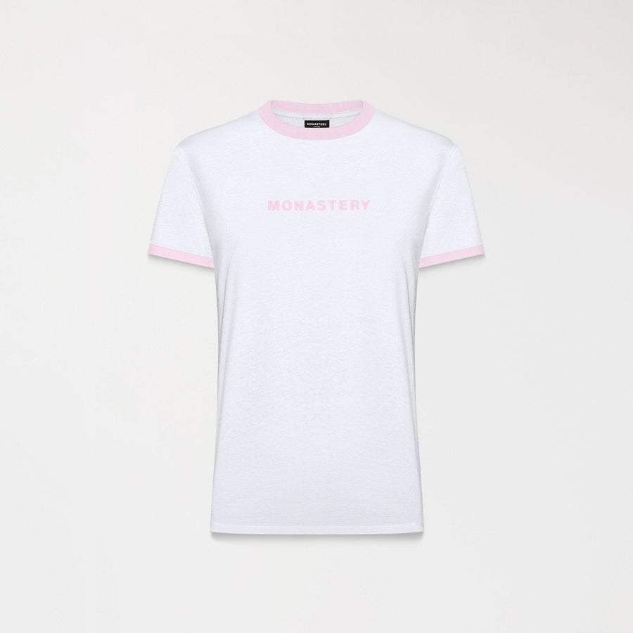 AKSUM T-SHIRT WOMEN WHITE MONASTERY
