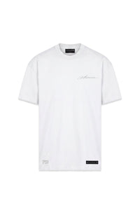 Aurum Overzized White Line T-Shirt