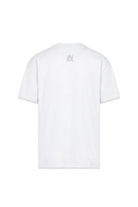 Aurum Overzized White Line T-Shirt