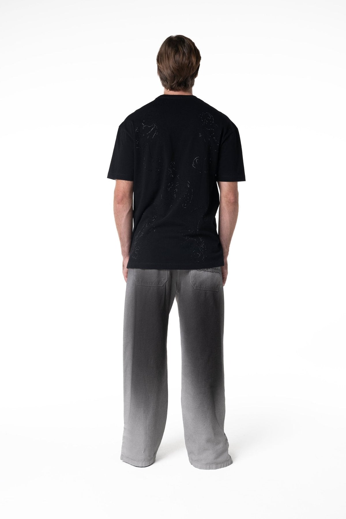 CAMISETA HOMBRE RILASCIO NEGRO CLEMONT - Clemont Oficial