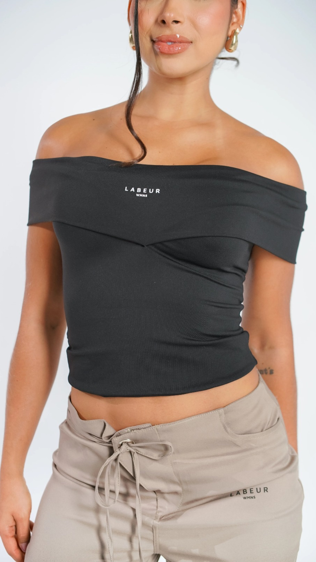 TOP LABEUR IRIS NEGRO